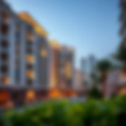 Breathtaking architectural view of Acacia Park Heights