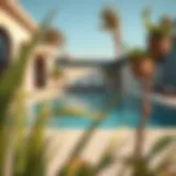 Affordable Pool Design in Dubai An elegant backyard pool design showcasing affordability and style