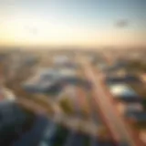 Aerial view of Al Maya Silicon Oasis showcasing its modern infrastructure