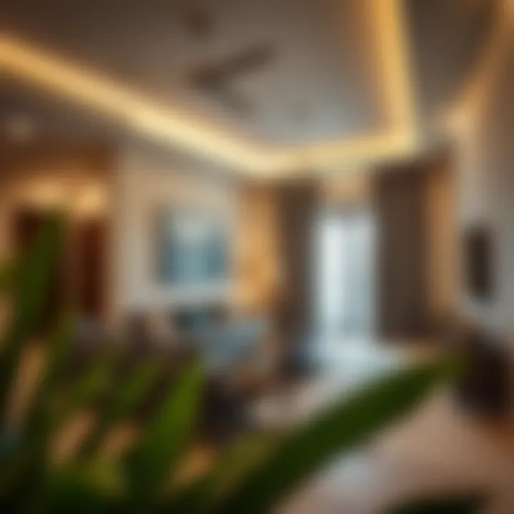 Contemporary Residential Unit Interior Interior of a contemporary residential unit in Al Maya Silicon Oasis