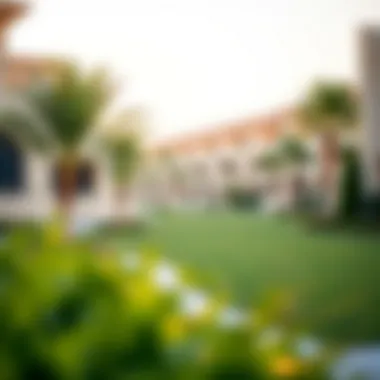 Residential Landscape of Aster Ras Al Khor A serene residential landscape in Aster Ras Al Khor