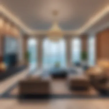 Sophisticated Living Spaces Elegant interiors of a residence within Azizi Venice