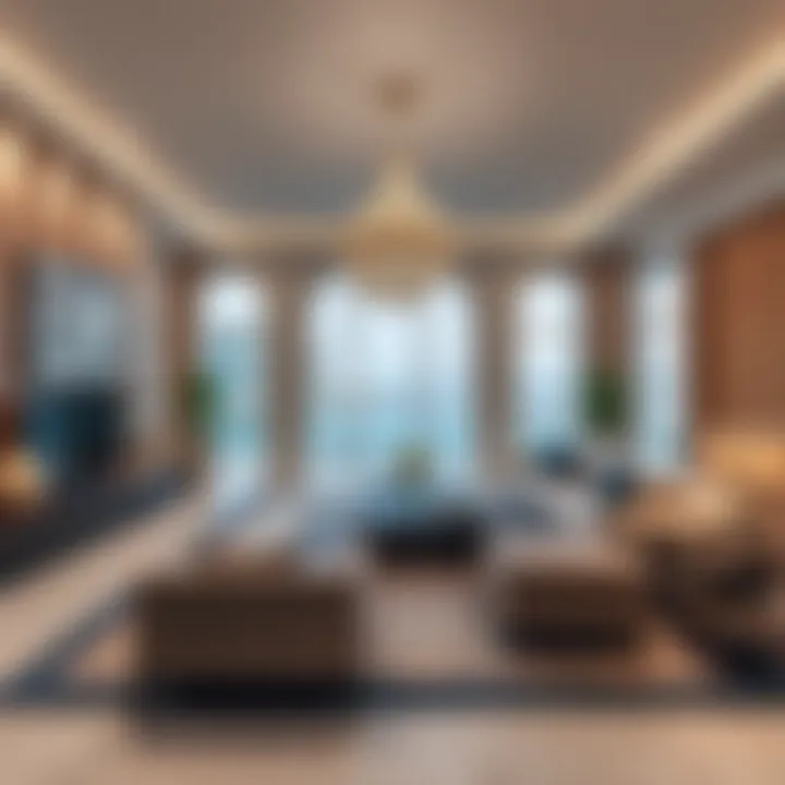 Sophisticated Living Spaces Elegant interiors of a residence within Azizi Venice