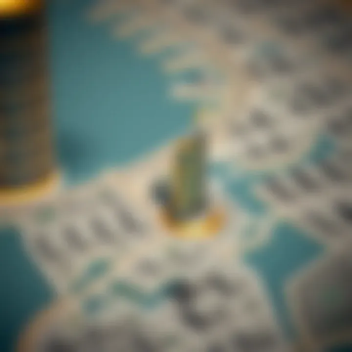 Map showing the location of Bay Gate Tower in Business Bay