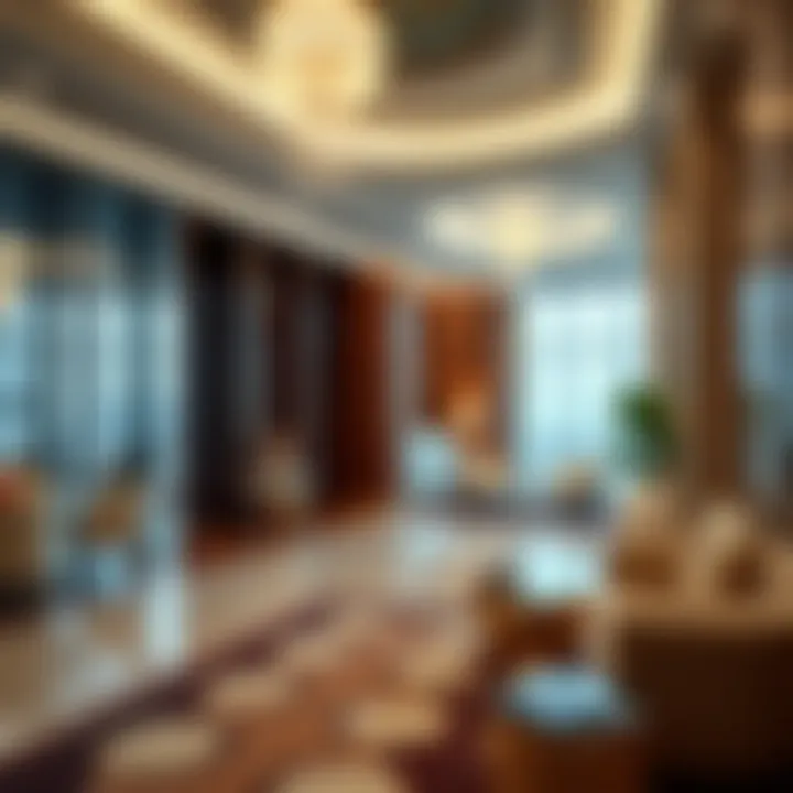 Luxurious amenities available in Al Habtoor Tower