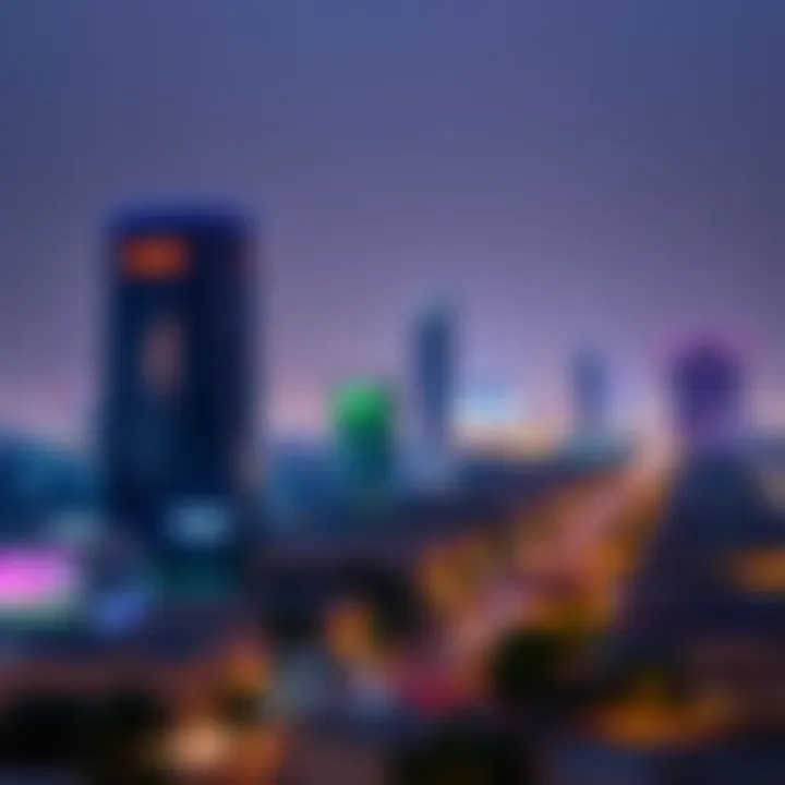 Cityscape of Al Nahda, Dubai Vibrant cityscape view of Al Nahda, Dubai