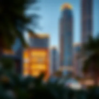 Architectural Rendering of Creek Tower Architectural rendering of the completed Creek Tower