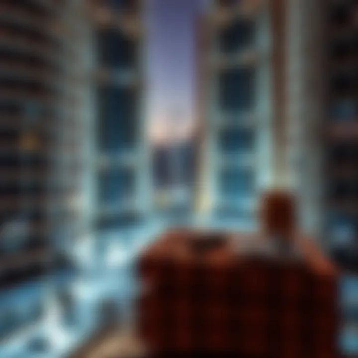 Construction site of Creek Tower highlighting innovative techniques