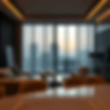 Aesthetic Appeal in Contemporary Living An interior view of a contemporary living space in Dubai reflecting aesthetic appeal.