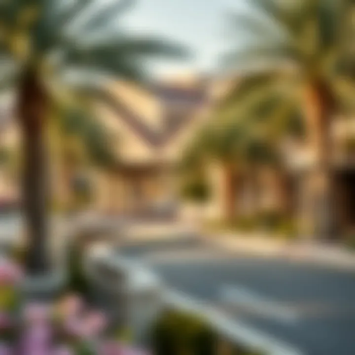 Scenic landscape of DMAC Hills neighborhood