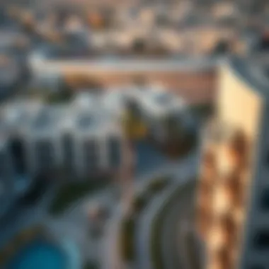 Modern Architectural Landscape in Al Nahda 2 Aerial view of Al Nahda 2 showcasing modern architecture