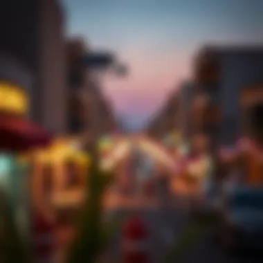 Evening Vibrancy in Al Nahda 2 Vibrant community life in Al Nahda 2 during the evening