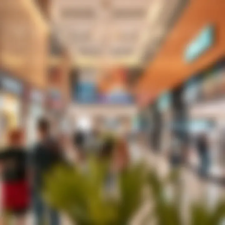 A close-up of a vibrant tenant experience at Circle Mall