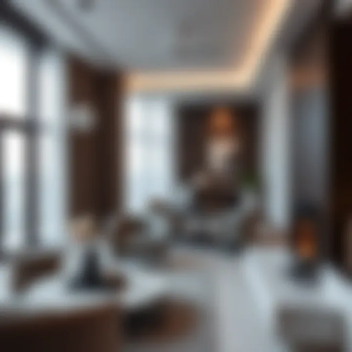 Modern 2 BHK apartment interior showcasing elegance