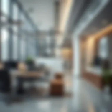 Modern Office Space and Real Estate Investments Modern office space showcasing real estate investments