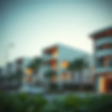 Modern architecture in Al Barsha Heights