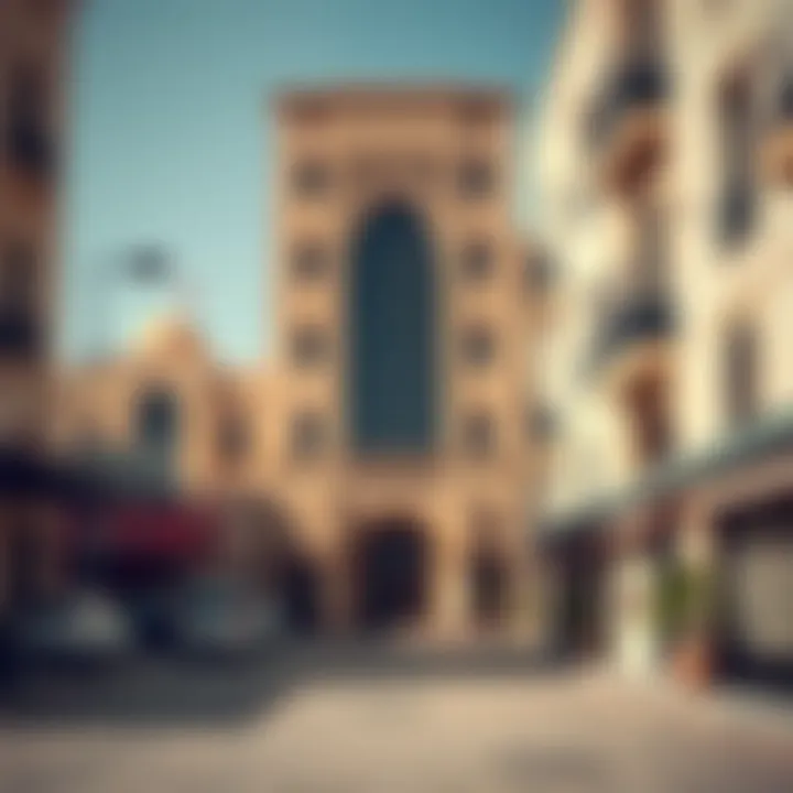 Architectural marvels along Al Salam Street highlighting its cultural significance