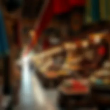 Traditional Markets of Al Seef Detail of traditional markets that highlight local craftsmanship