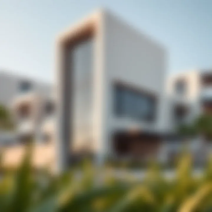 Modern architectural design of a residential property in المرابع العربية emphasizing luxury living