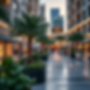 Overview of Al Warqa Amenities Amenities overview in Al Warqa including parks and shopping