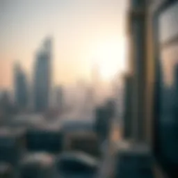 Stunning skyline view of Al Warqa, Dubai