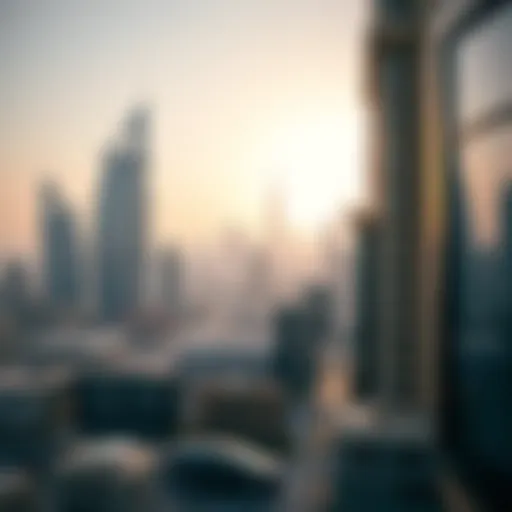 Stunning skyline view of Al Warqa, Dubai