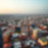 Aerial View of اسواق ند الشبا Aerial view of اسواق ند الشبا showcasing its vibrant community