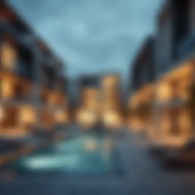 Modern Residential Architecture in اسواق ند الشبا Modern residential buildings in اسواق ند الشبا reflecting contemporary architecture