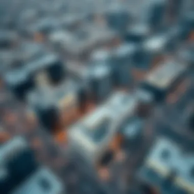 Aerial Overview of Commercial Development in مدينة زايد التجارية Aerial view of the commercial district in مدينة زايد التجارية showcasing modern architecture.