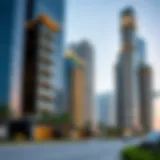 Stunning exterior view of Damac Towers by Paramount Tower B showcasing its modern architecture