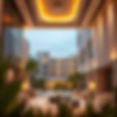 Modern Real Estate in Frij Murar Modern residential developments in Frij Murar, highlighting real estate opportunities