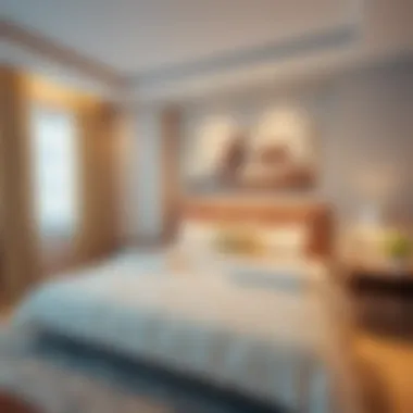 Inviting Bedroom Ambiance in Deira Cozy bedroom interior in Deira