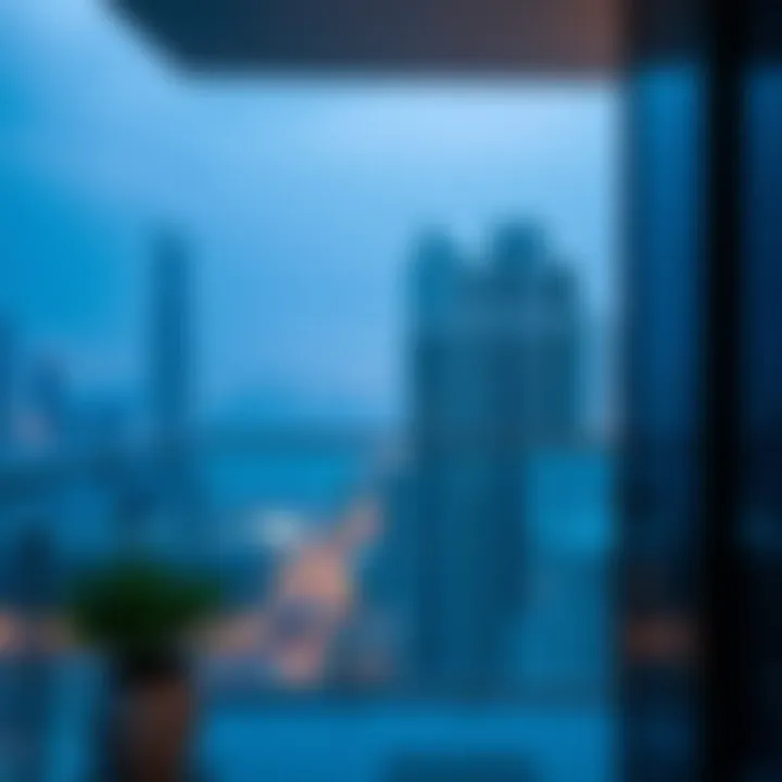 Breathtaking Views from Deira Flats Scenic view from a Deira flat balcony