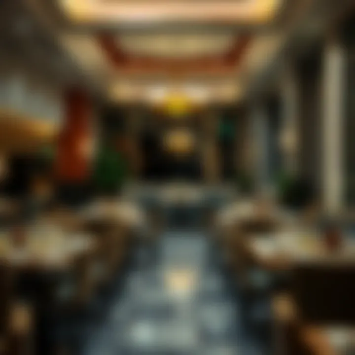 Culinary Delights at Hotels in Tourist Club Area Dining area featuring diverse culinary options