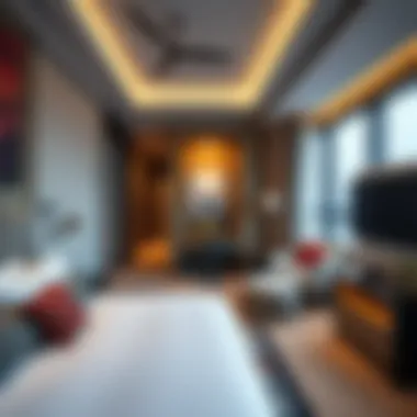 Luxurious guest room designed for comfort and relaxation