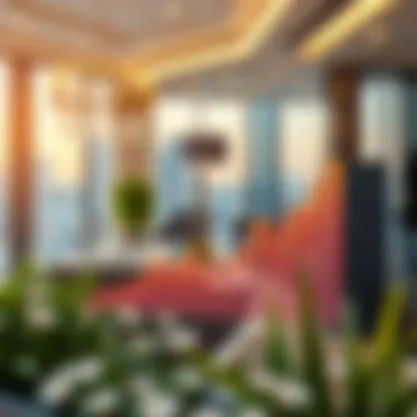 Market trends graph depicting real estate growth in JVC