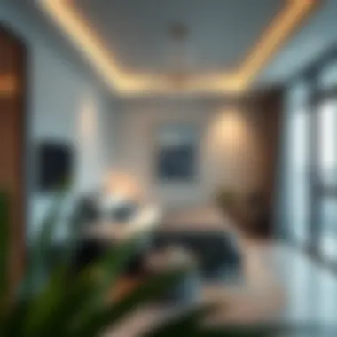 Modern studio room interior in Karama