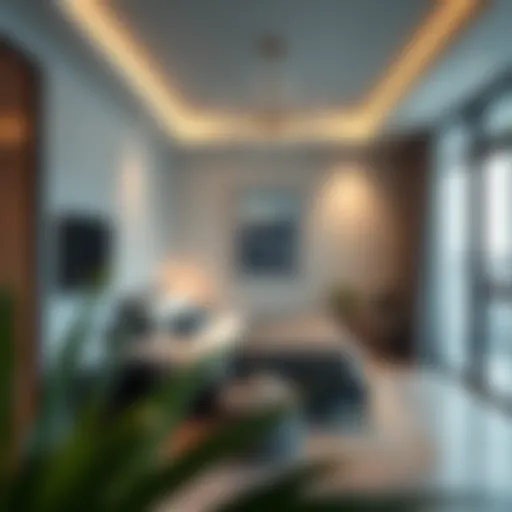 Modern studio room interior in Karama