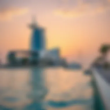 Architectural Highlights of Nakheel Beach Architectural marvels lining Nakheel Beach