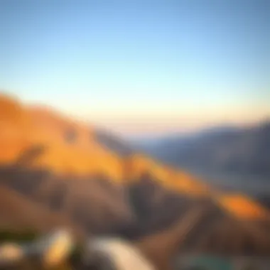 A panoramic view of the Hatta Mountains showcasing natural beauty