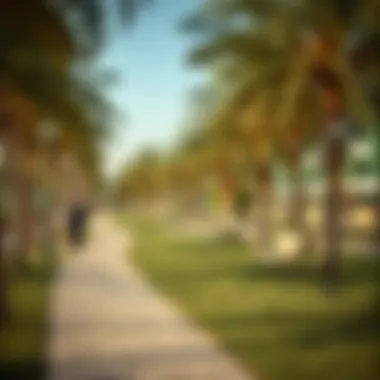 Leisure Areas in حديقة الشهامة الجديدة Serene walking paths and leisure areas within the park