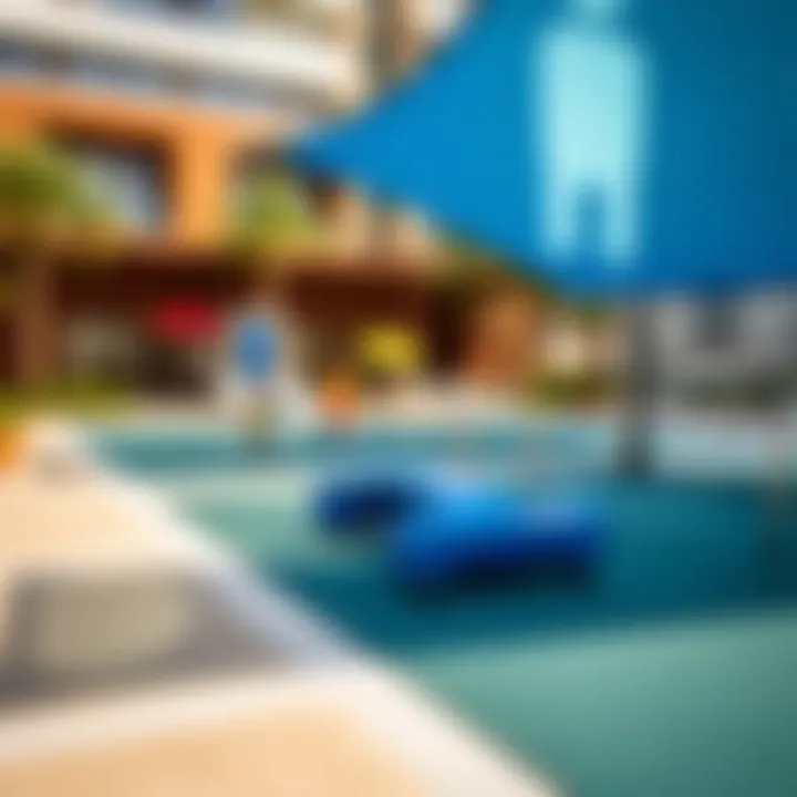 Community amenities at Town Square, highlighting recreational facilities