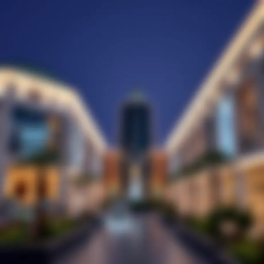 Architectural marvel showcasing contemporary design