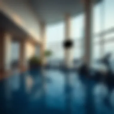 Amenities at Sharjah Tower Al Nahda Amenities available at Sharjah Tower Al Nahda including pool and gym