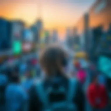 The vibrant tech ecosystem in Silicon Oasis with bustling innovation centers