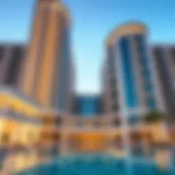 Stunning view of Al Yasmeen Building showcasing modern architecture