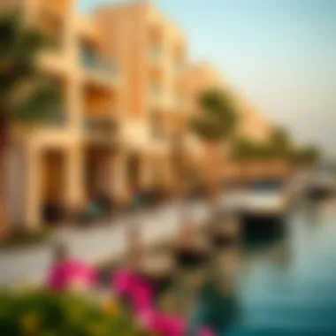 Living in Harmony with Nature and Community Vibrant community life on Yas Island surrounding Waters Edge.