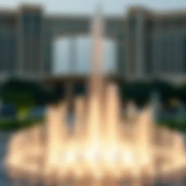 Cultural significance of fountain shows in urban landscapes