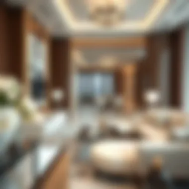 Interior layout showcasing residential spaces in Jeewar Tower