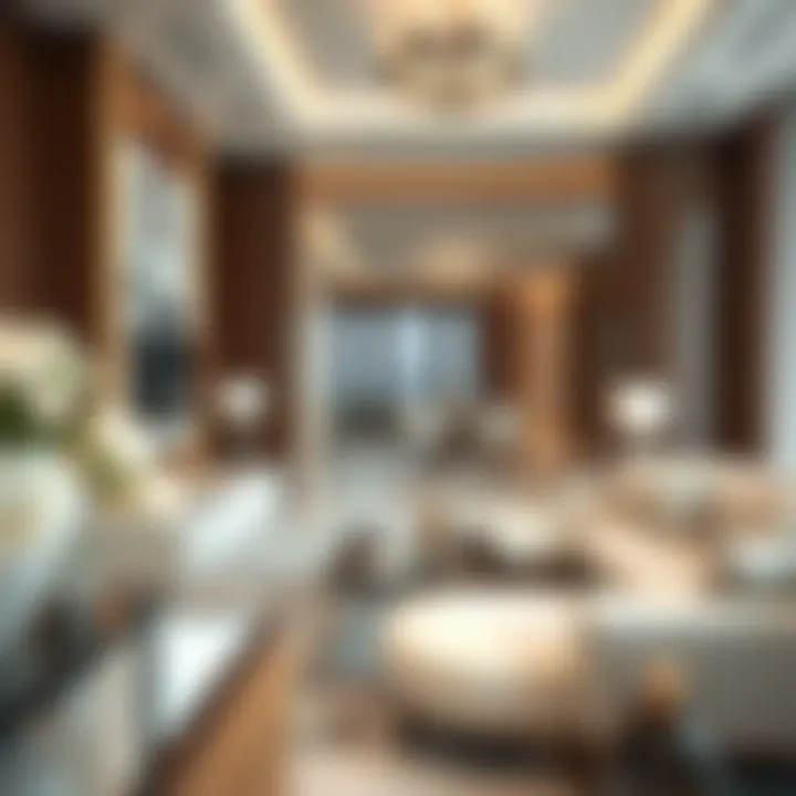 Interior layout showcasing residential spaces in Jeewar Tower